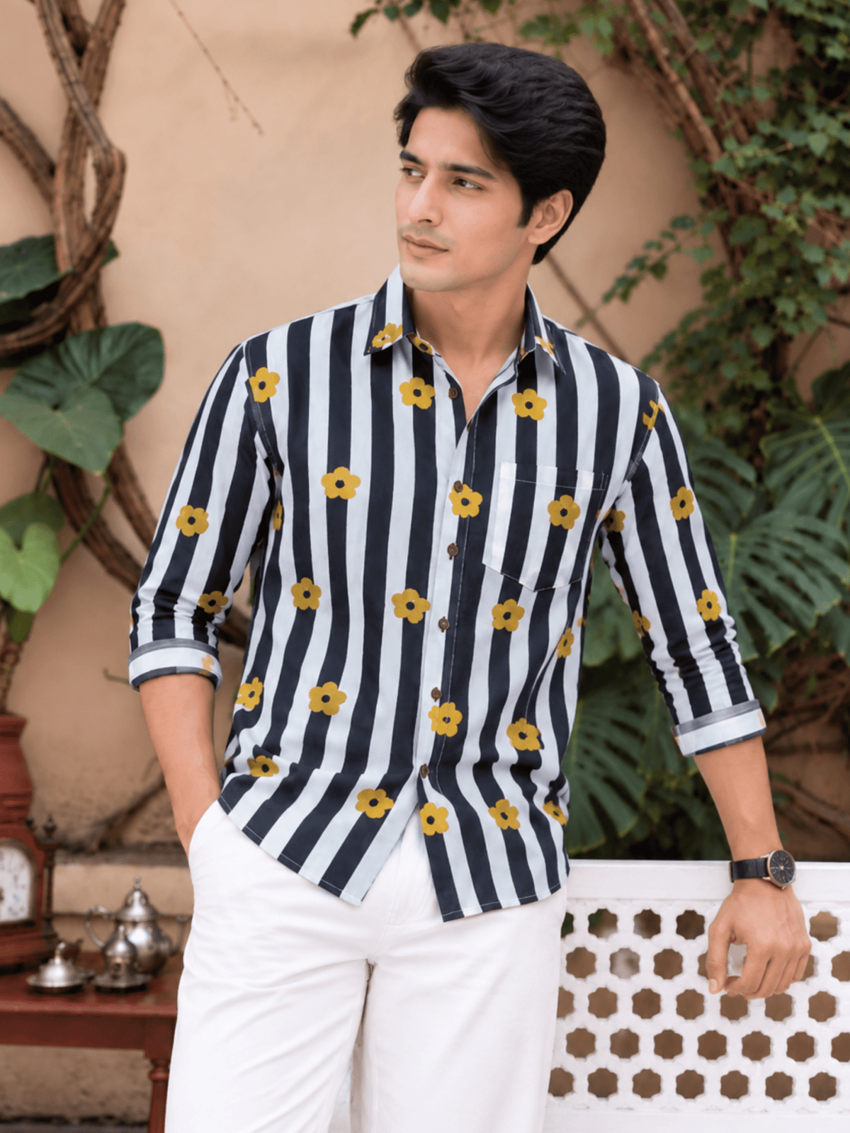 Heritage Charm – Printed Cotton Full Sleeve - Jaipuri Crown