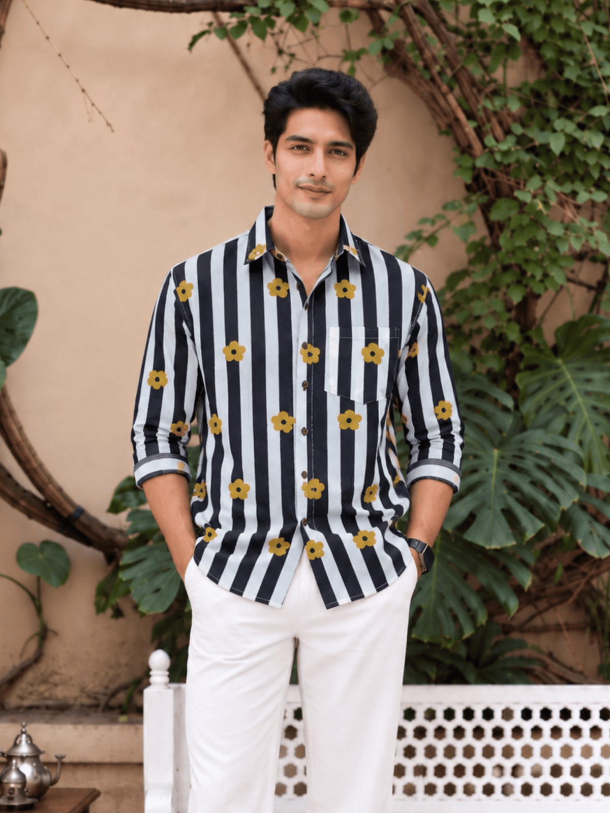 Heritage Charm – Printed Cotton Full Sleeve - Jaipuri Crown