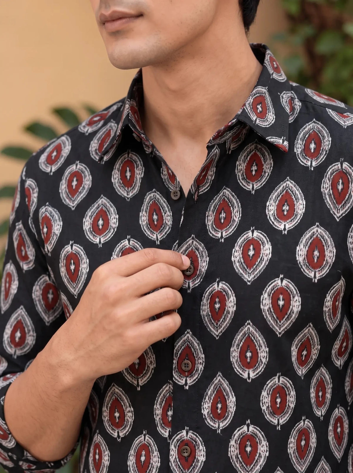 Heritage Prints – Men's Cotton Full Sleeve Shirt - Jaipuri Crown