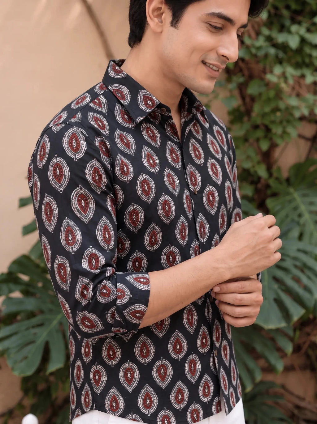Heritage Prints – Men's Cotton Full Sleeve Shirt - Jaipuri Crown