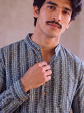 Heritage Vibes – Printed Cotton Short Kurta - Jaipuri Crown