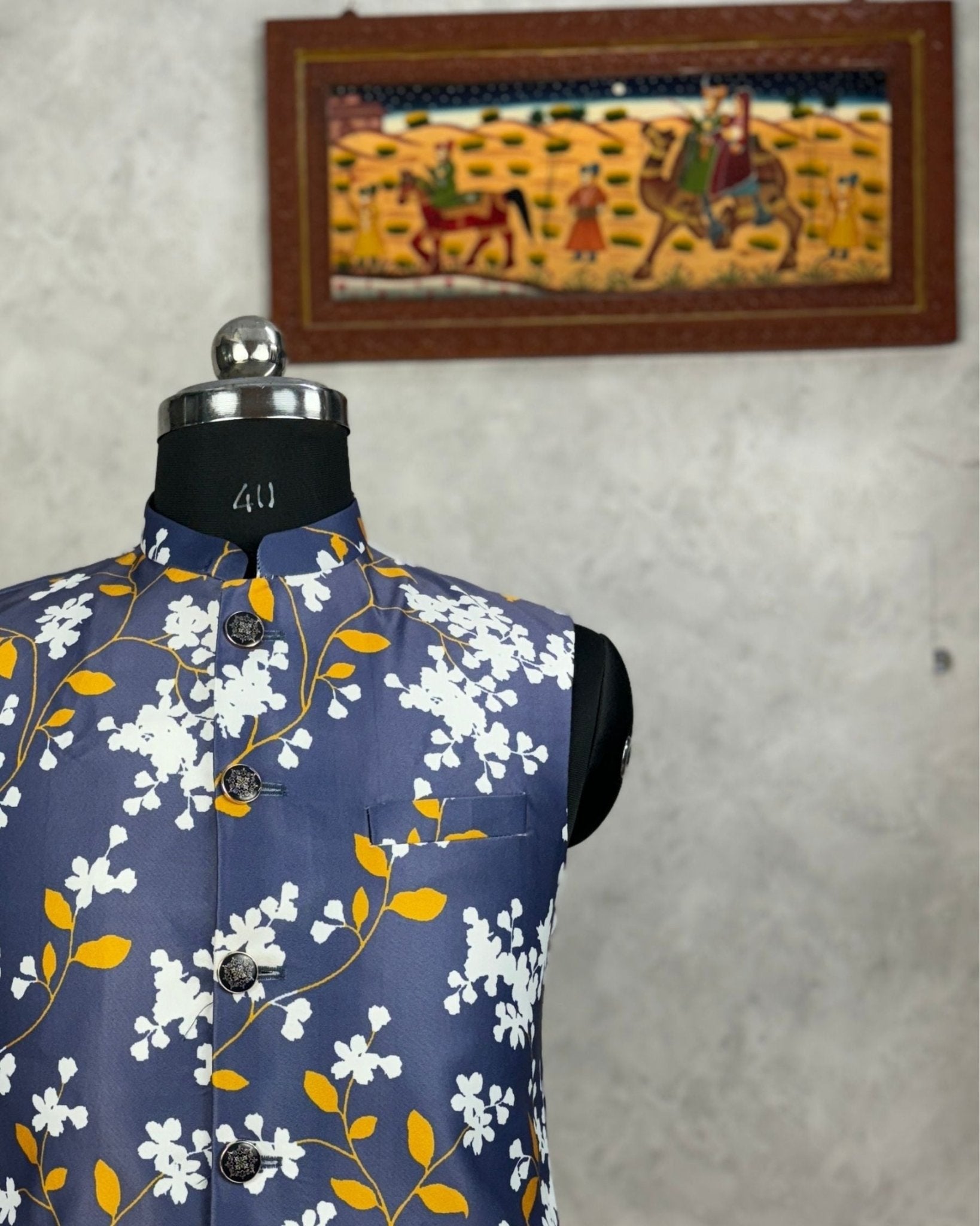 Innovative Tradition Modi Jacket - Jaipuri Crown