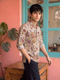 Jaipuri Charm – Printed Cotton Short Kurta - Jaipuri Crown