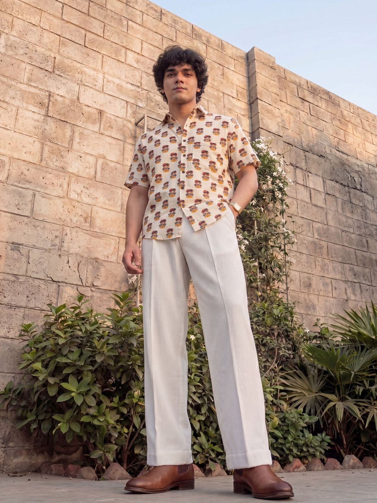 Jaipuri Crown – Unique Printed Cotton Shirt - Jaipuri Crown