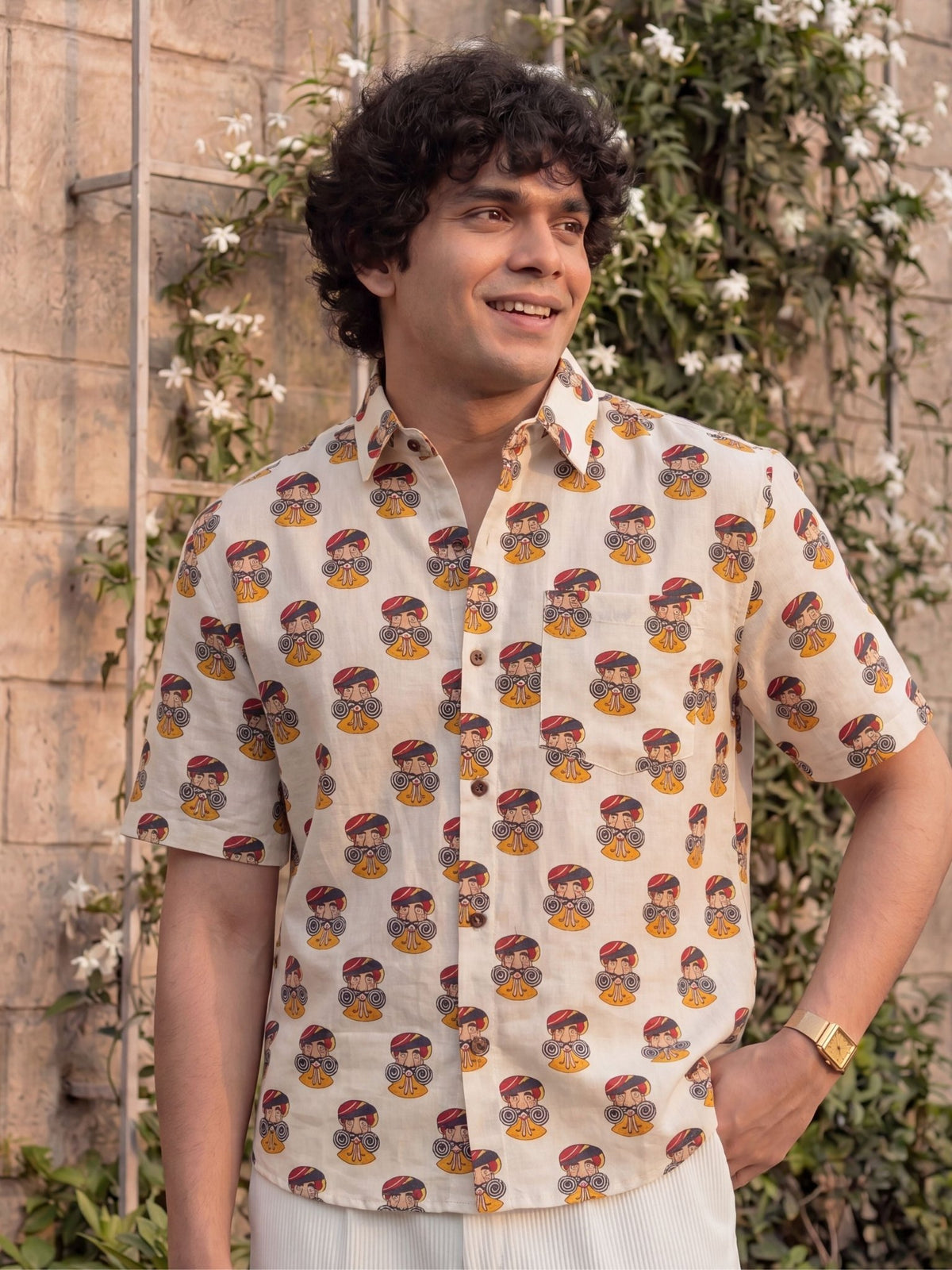 Jaipuri Crown – Unique Printed Cotton Shirt - Jaipuri Crown