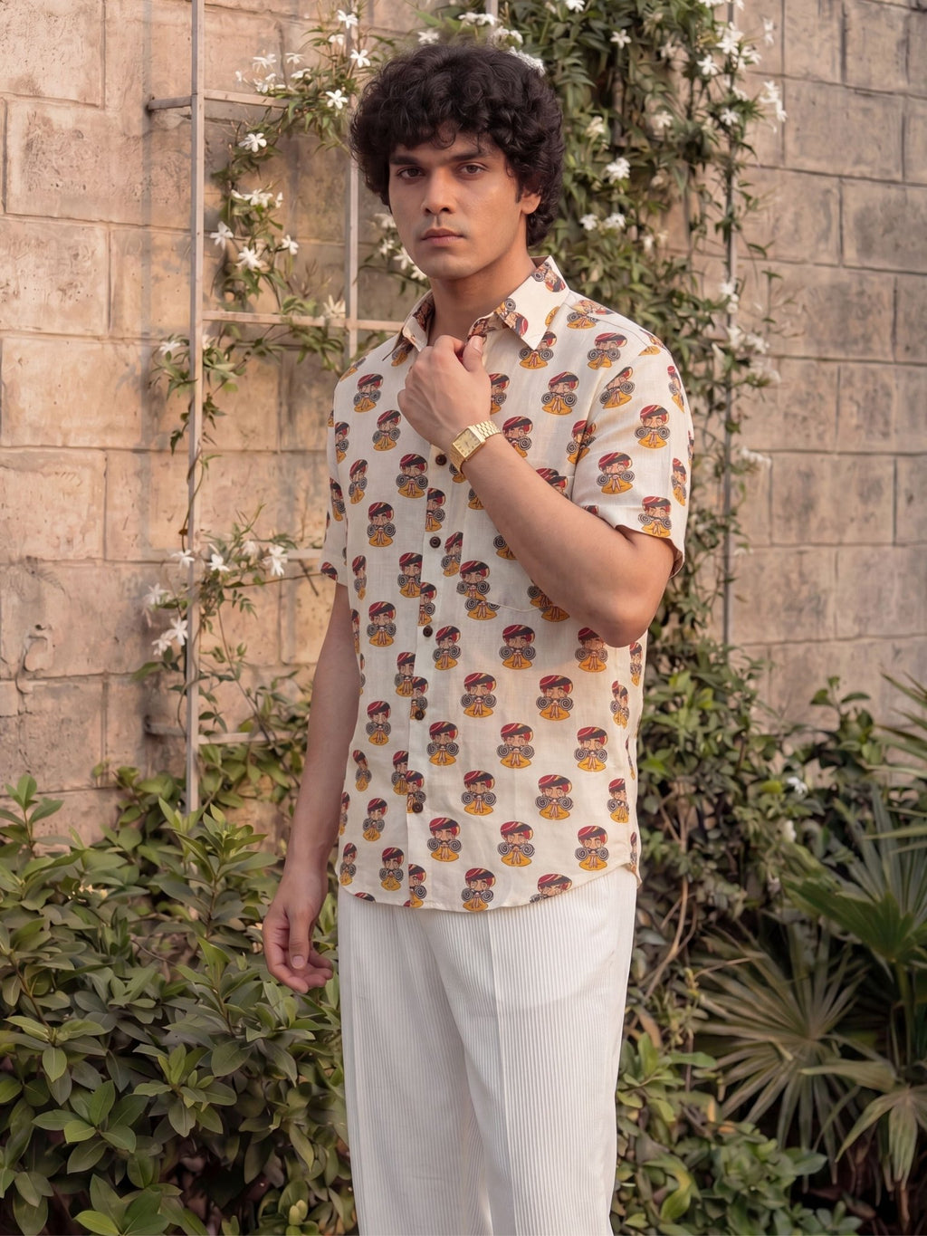 Jaipuri Crown – Unique Printed Cotton Shirt - Jaipuri Crown
