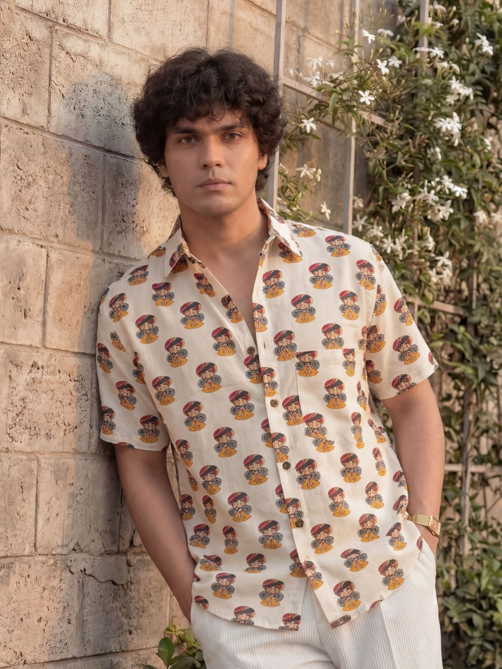 Jaipuri Crown – Unique Printed Cotton Shirt - Jaipuri Crown