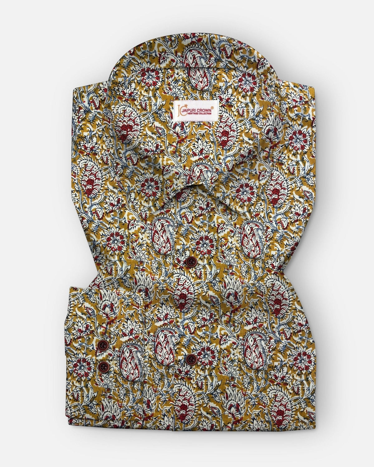 Jaipuri Jazba - Pure Cotton Shirt - Jaipuri Crown