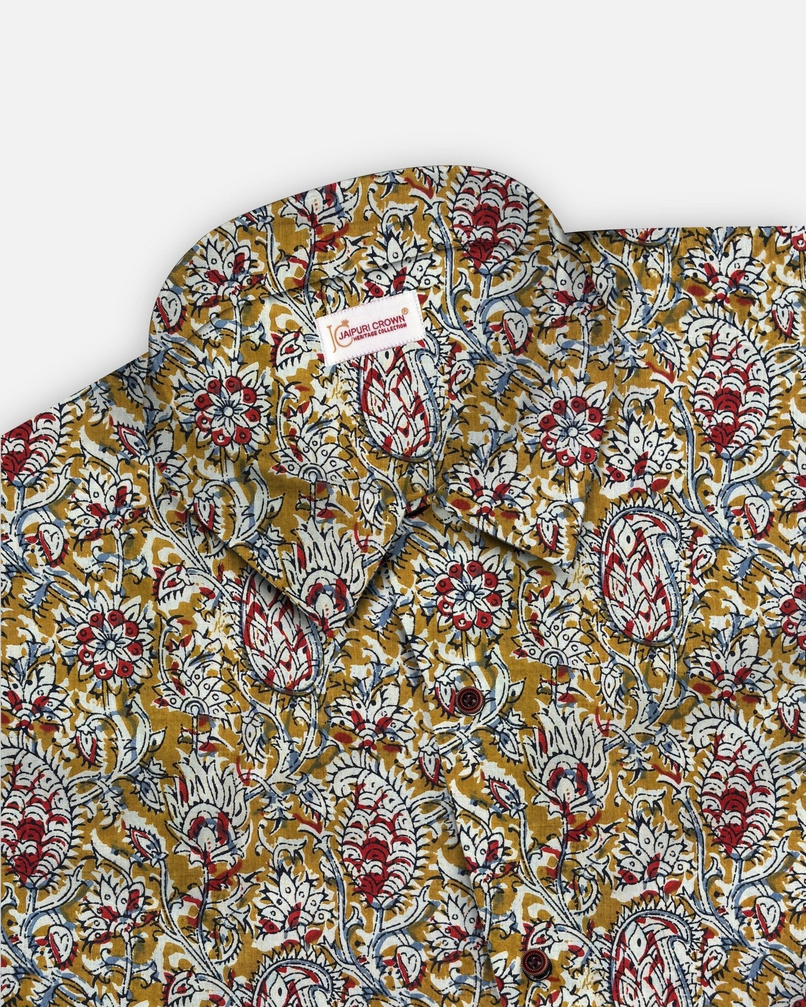 Jaipuri Jazba - Pure Cotton Shirt - Jaipuri Crown