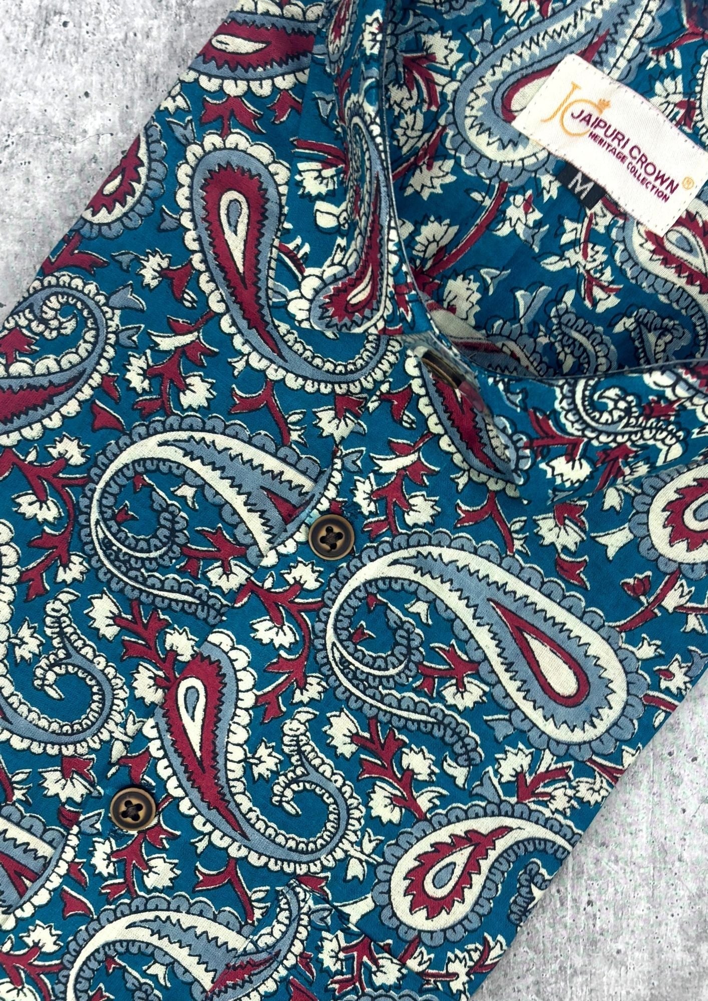 Kalamkari Bliss - Jaipuri Crown