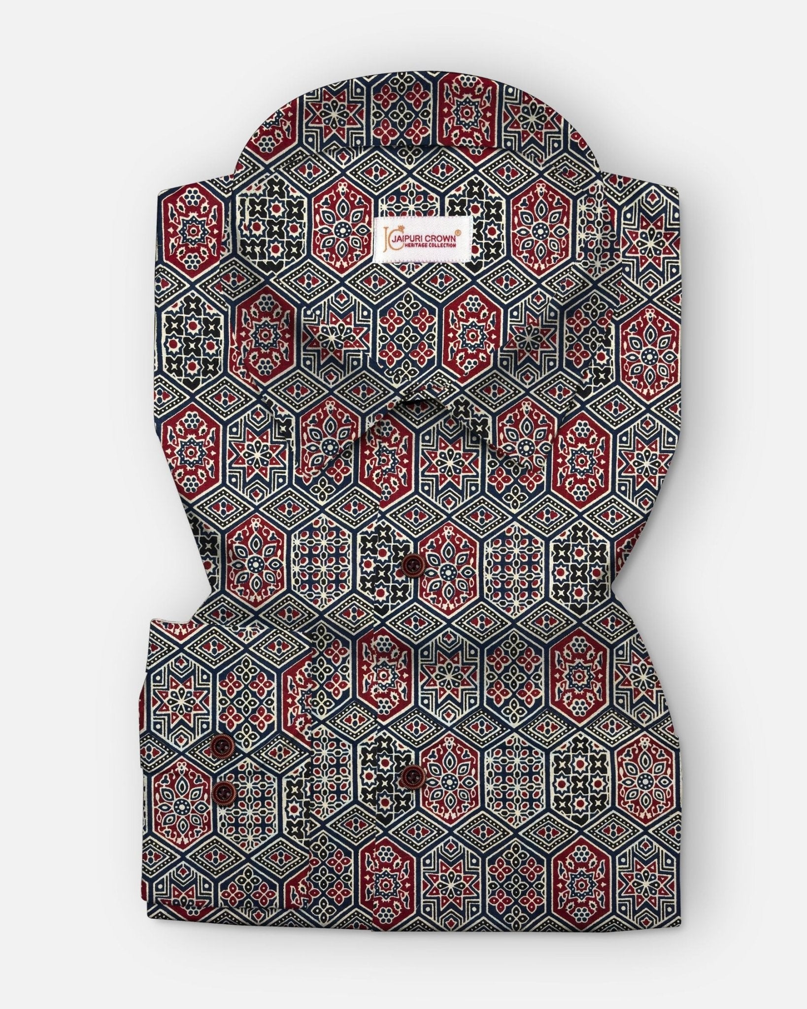 Kalamkari block - Jaipuri Crown