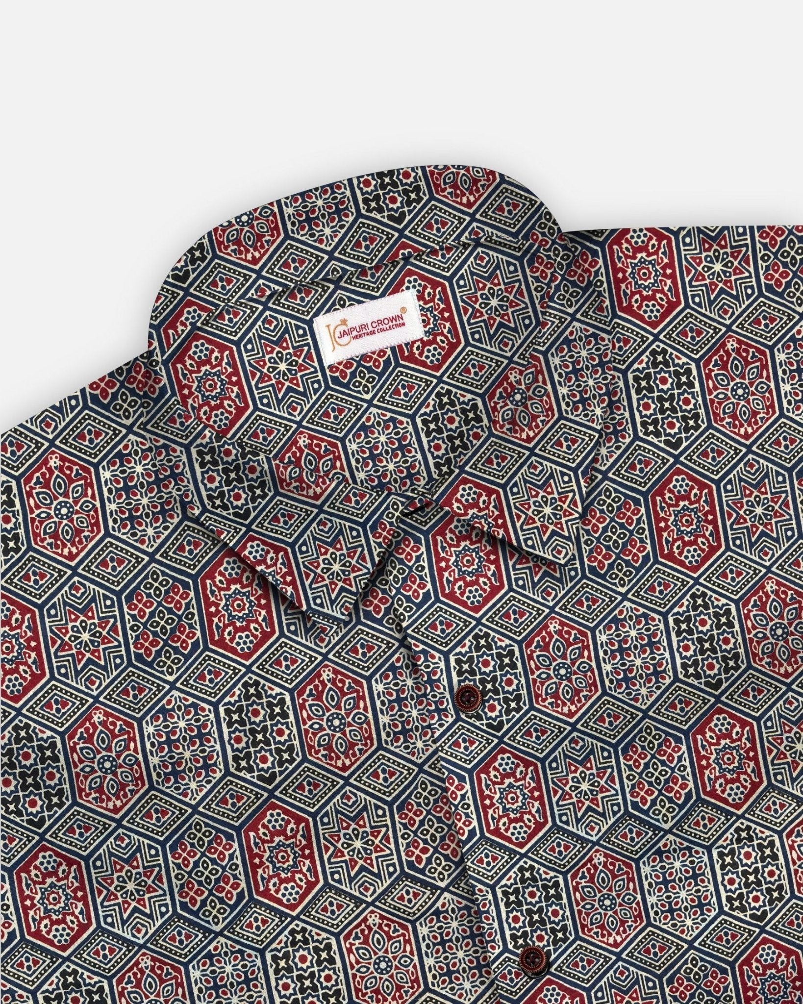 Kalamkari block - Jaipuri Crown