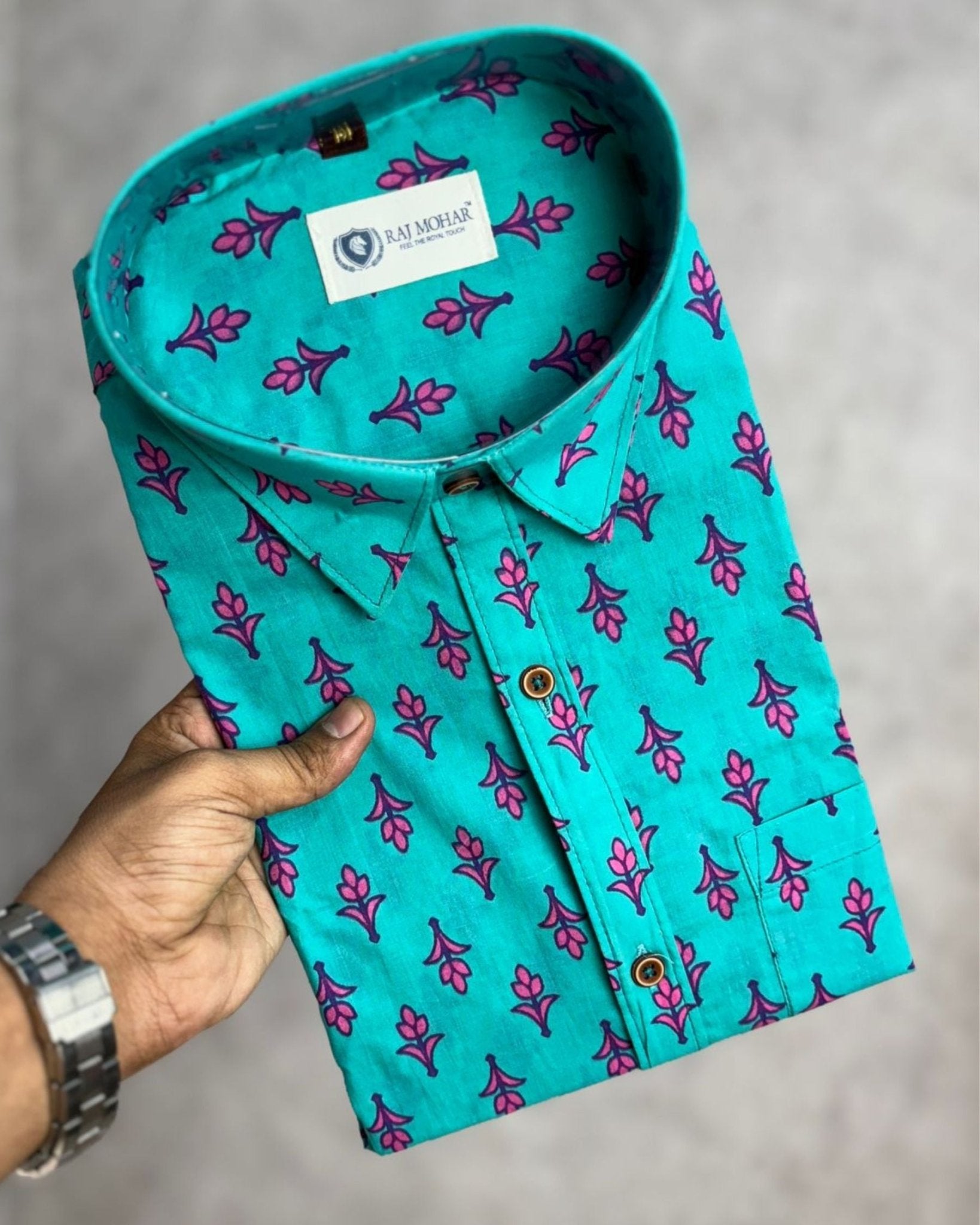 Kaleidoscope Shirt - Jaipuri Crown