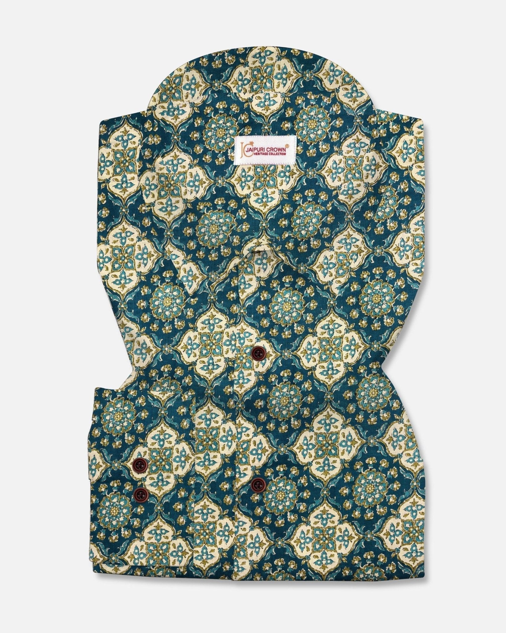 Leafy Bloom - Jaipuri Crown