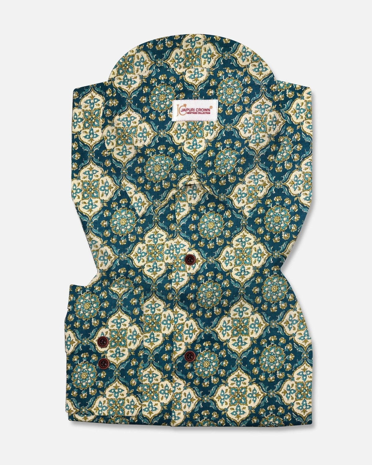 Leafy Bloom - Jaipuri Crown