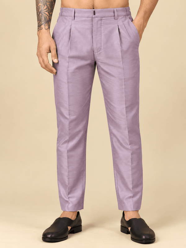 Levendar Long Pajama - Jaipuri Crown