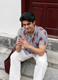 Lobster Love – Printed Cotton Half Sleeve Shirt - Jaipuri Crown
