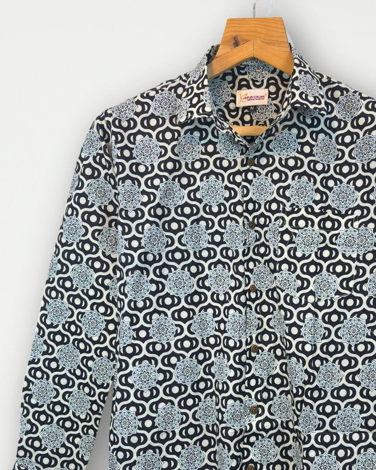 Marwar Mirage - Pure Cotton Shirt - Jaipuri Crown
