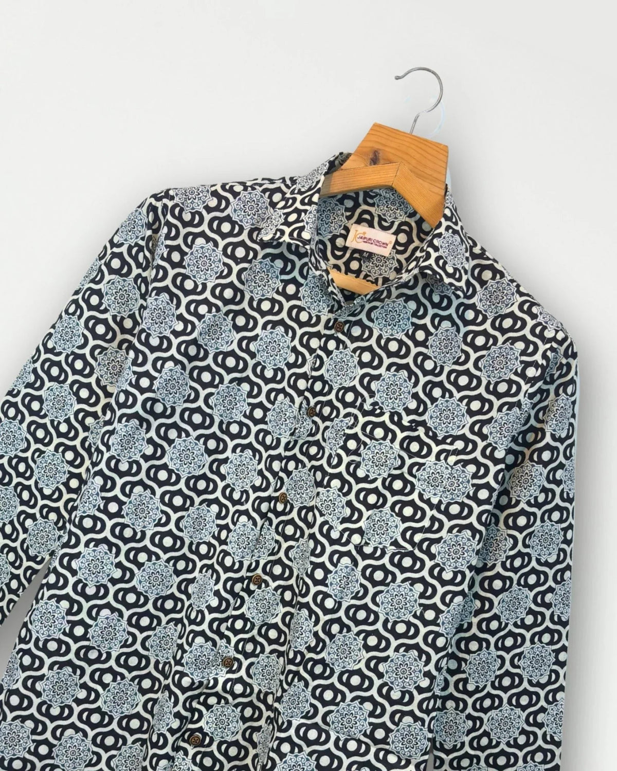 Marwar Mirage - Pure Cotton Shirt - Jaipuri Crown