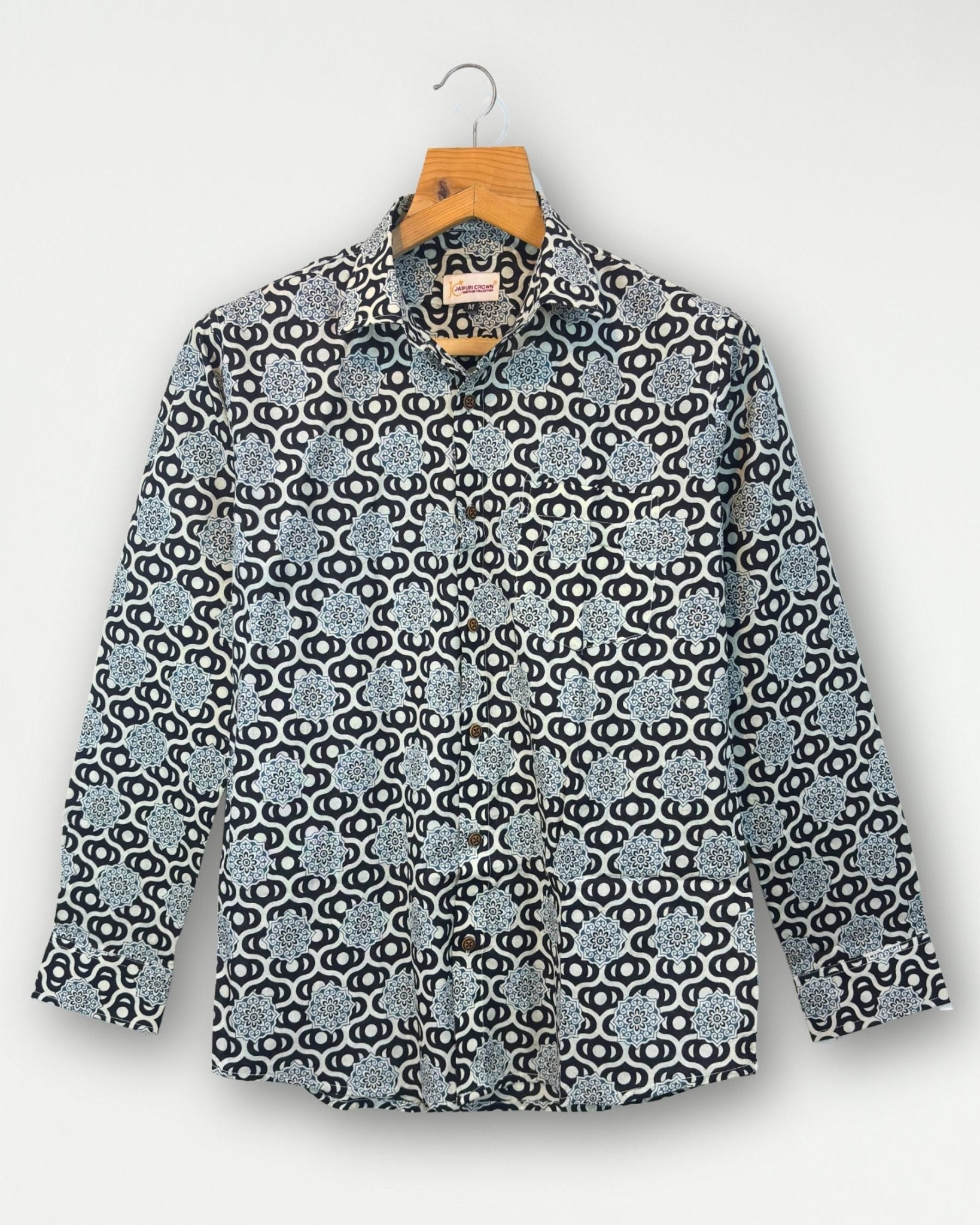 Marwar Mirage - Pure Cotton Shirt - Jaipuri Crown