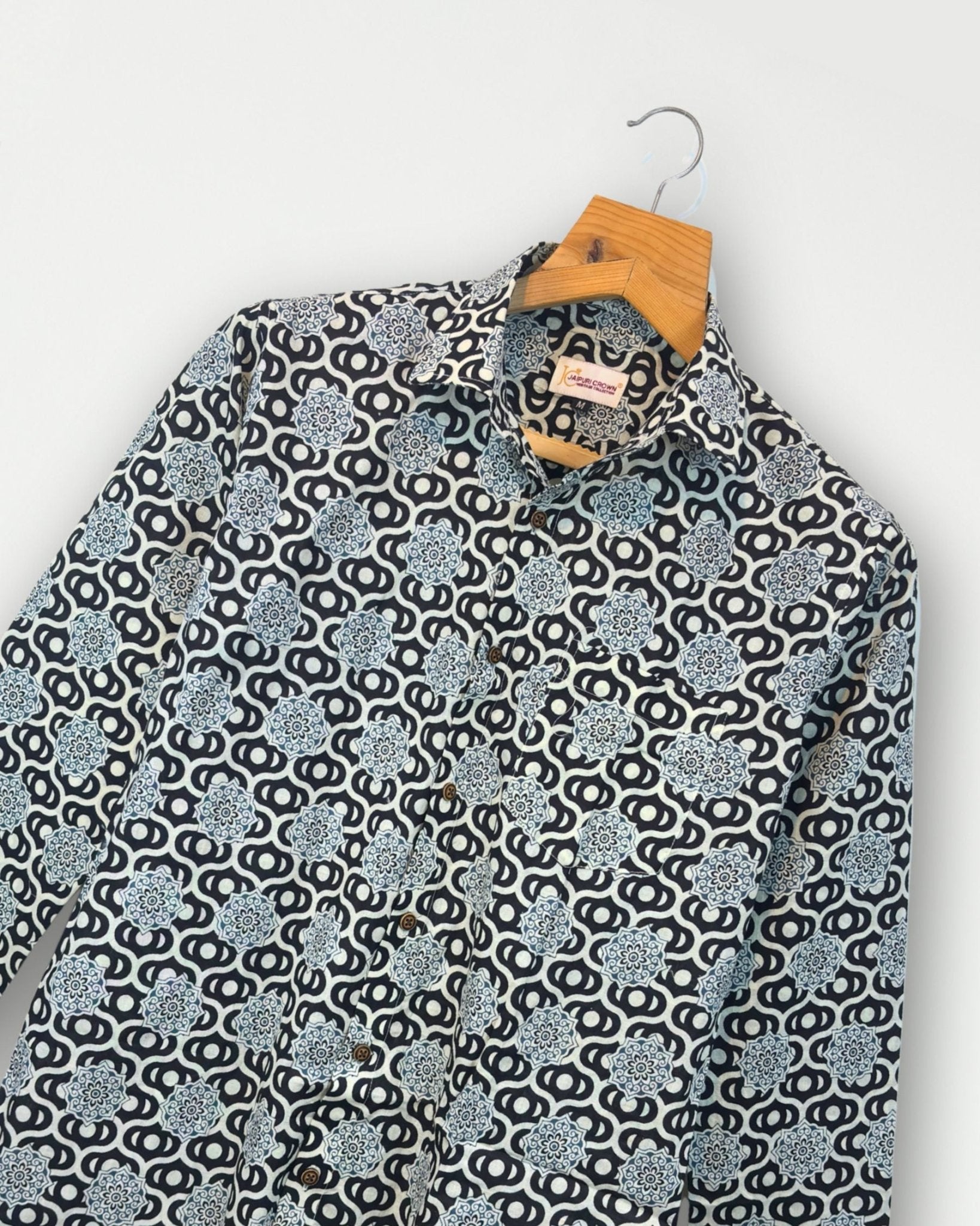 Marwar Mirage - Pure Cotton Shirt - Jaipuri Crown