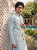 Men Embroidery Nehru Jacket - Jaipuri Crown