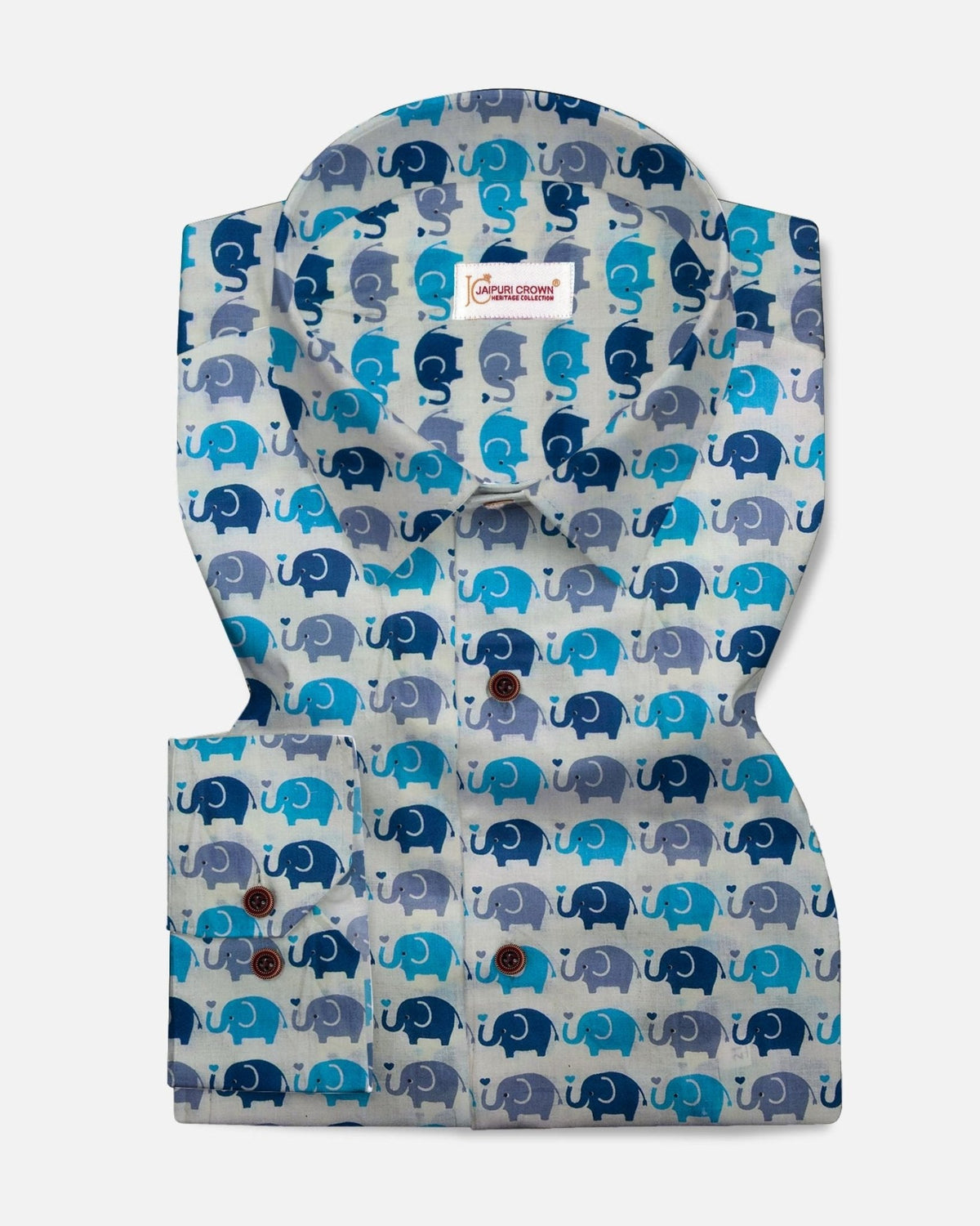 Mini Trunk - Pure Cotton Shirt - Pure Cotton Shirt - Jaipuri Crown