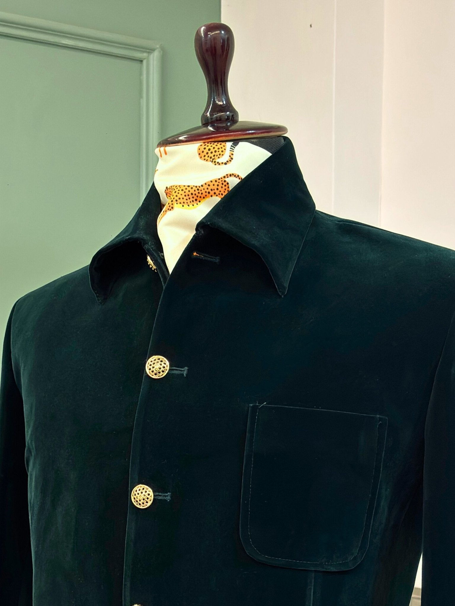 Modern Collor Jodhpuri - Green - Jaipuri Crown