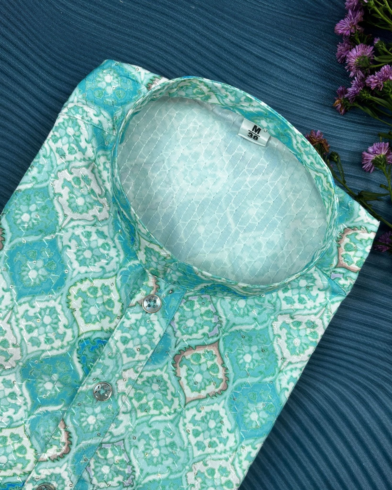 Modern Imprint Printed Kurta - Jaipuri Crown