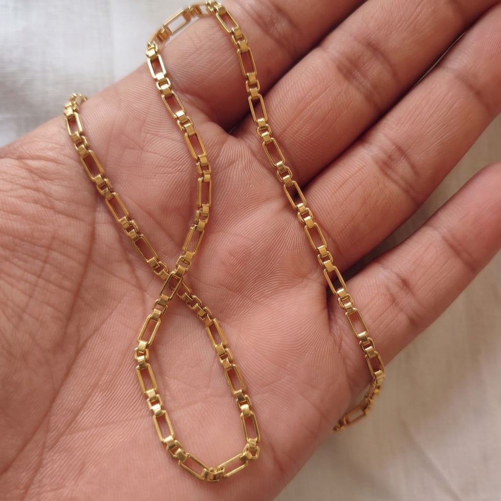 Modern Men's Chain - Jaipuri Crown