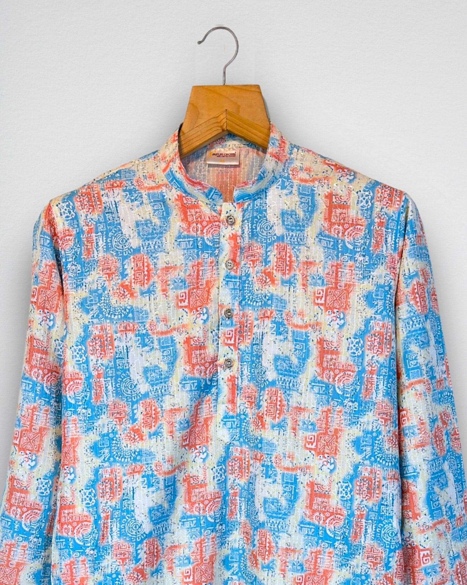 Mystic Mandala Magic Kurta - Jaipuri Crown