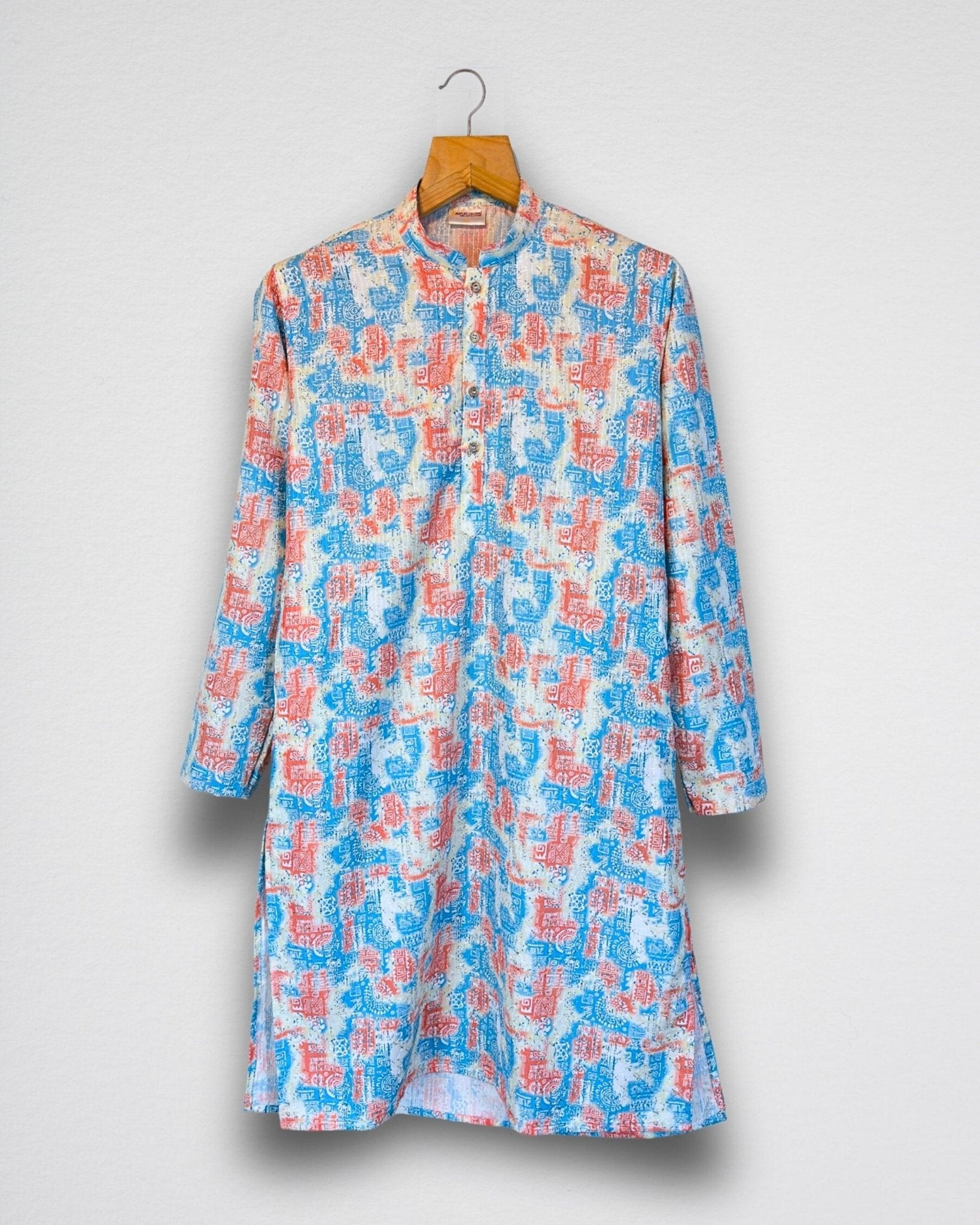 Mystic Mandala Magic Kurta - Jaipuri Crown