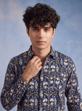 Nature's Canvas – Printed Cotton Full Sleeve - Jaipuri Crown