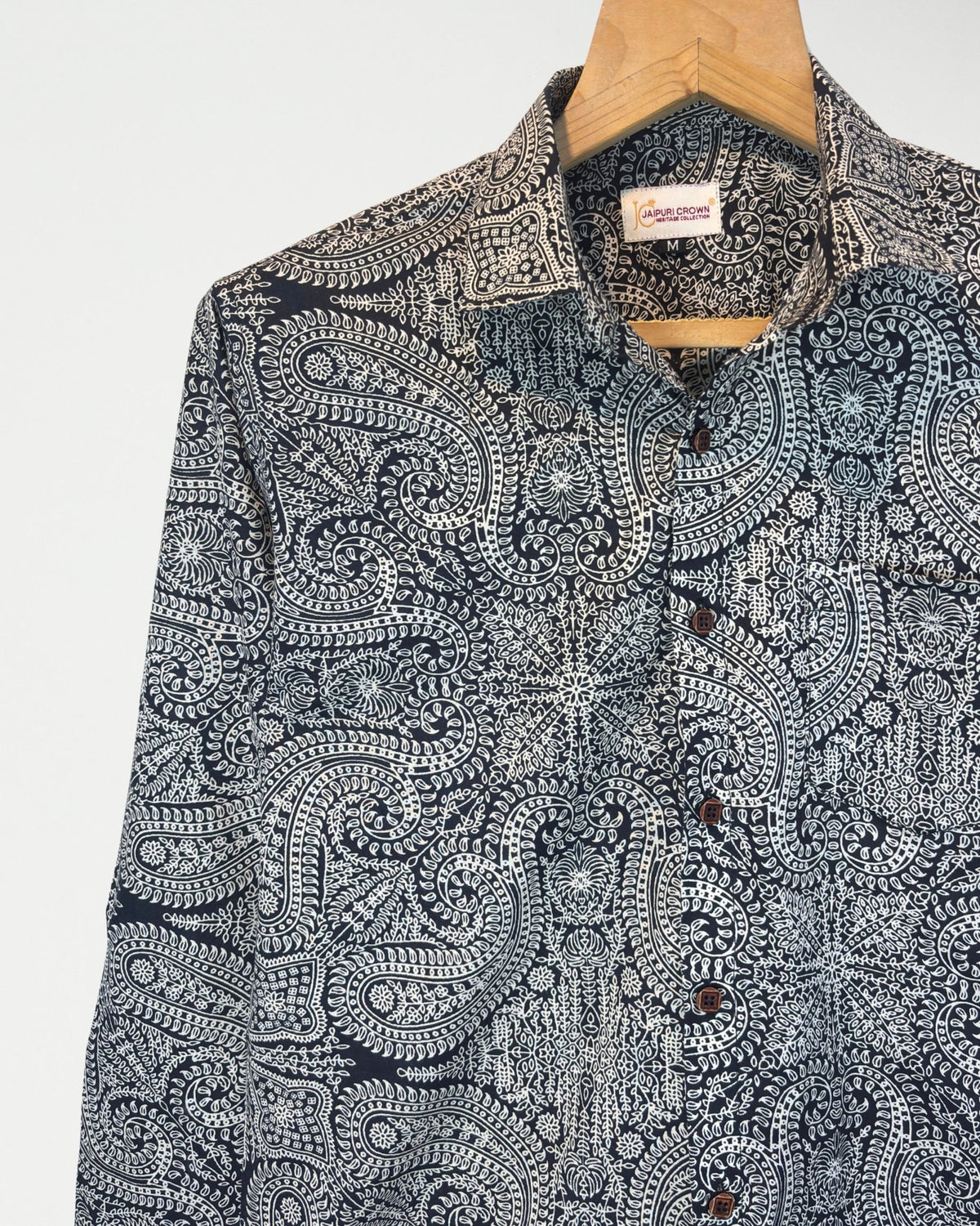 Noir Paisley - Jaipuri Crown