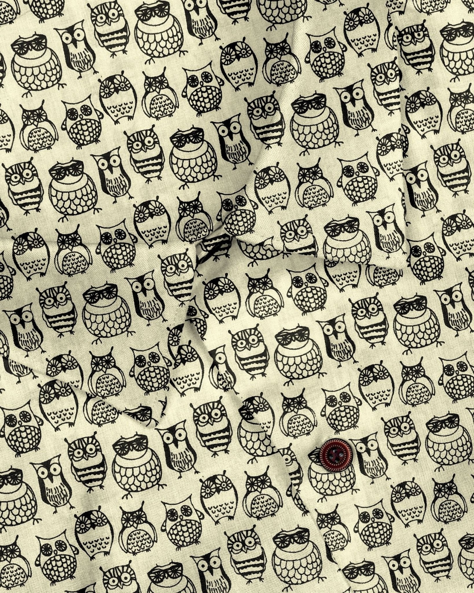 Owl's Embrace - Jaipuri Crown
