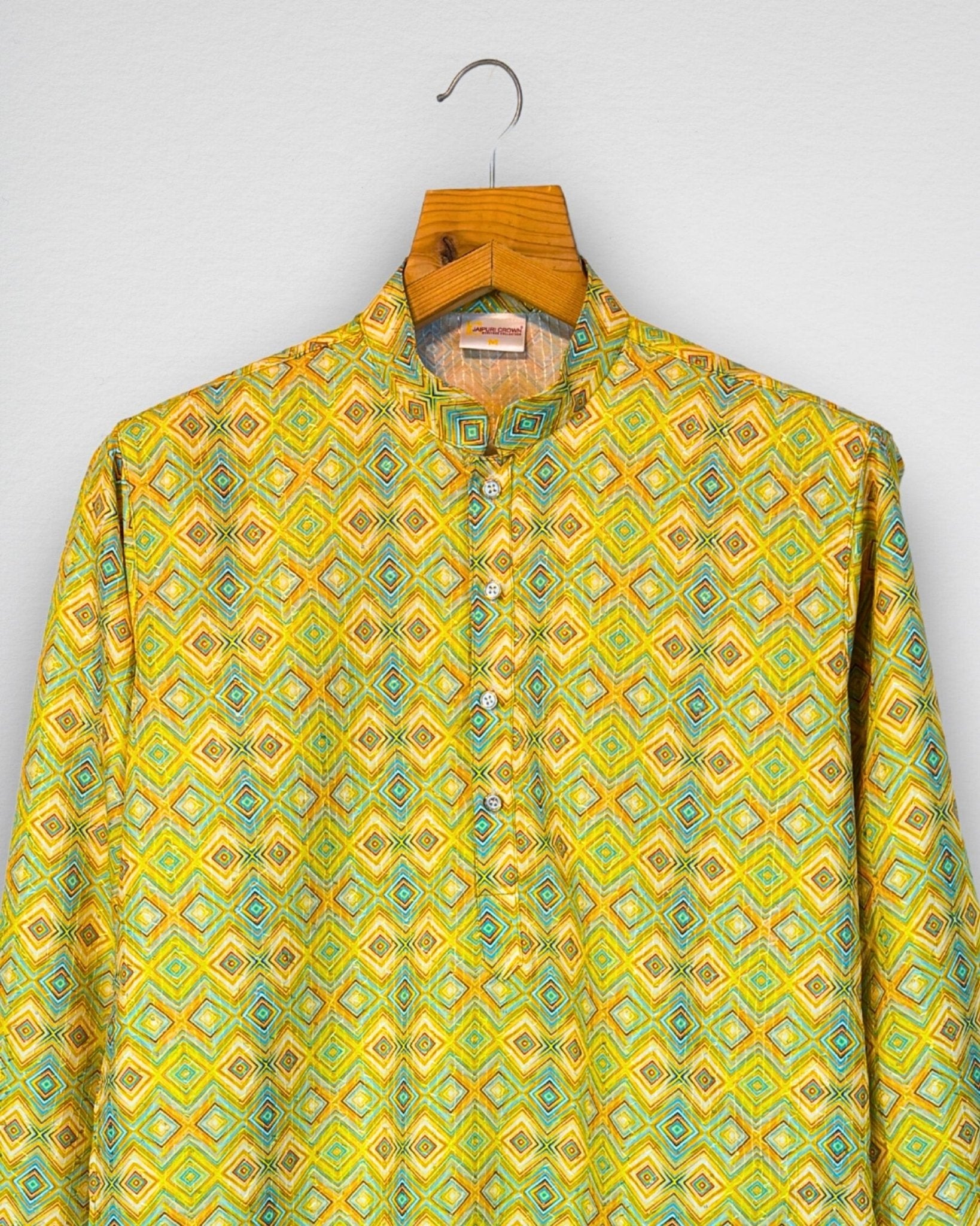 Phulkari Printed Kurta - Jaipuri Crown