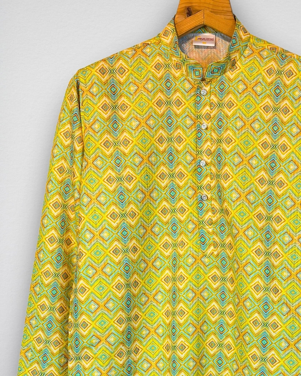 Phulkari Printed Kurta - Jaipuri Crown