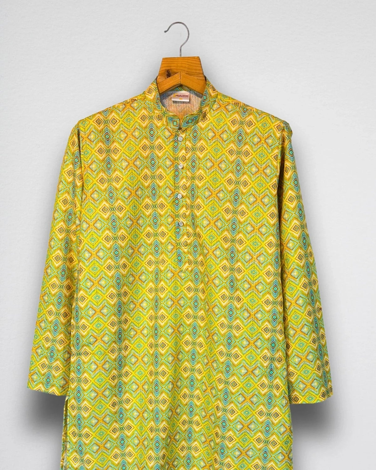 Phulkari Printed Kurta - Jaipuri Crown
