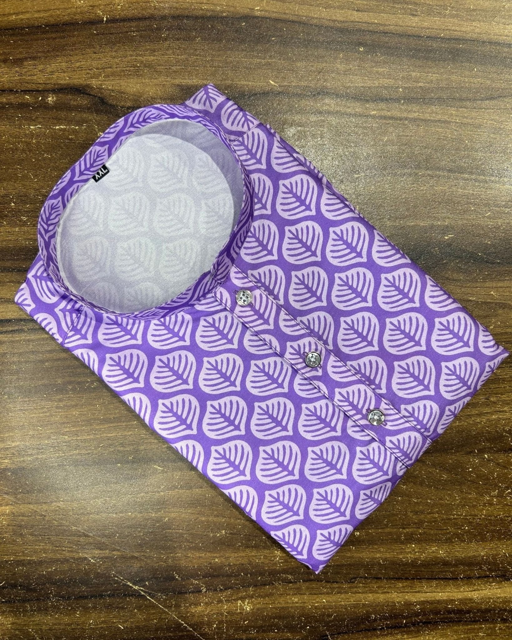 Purple Jaipuri Silk - Jaipuri Crown