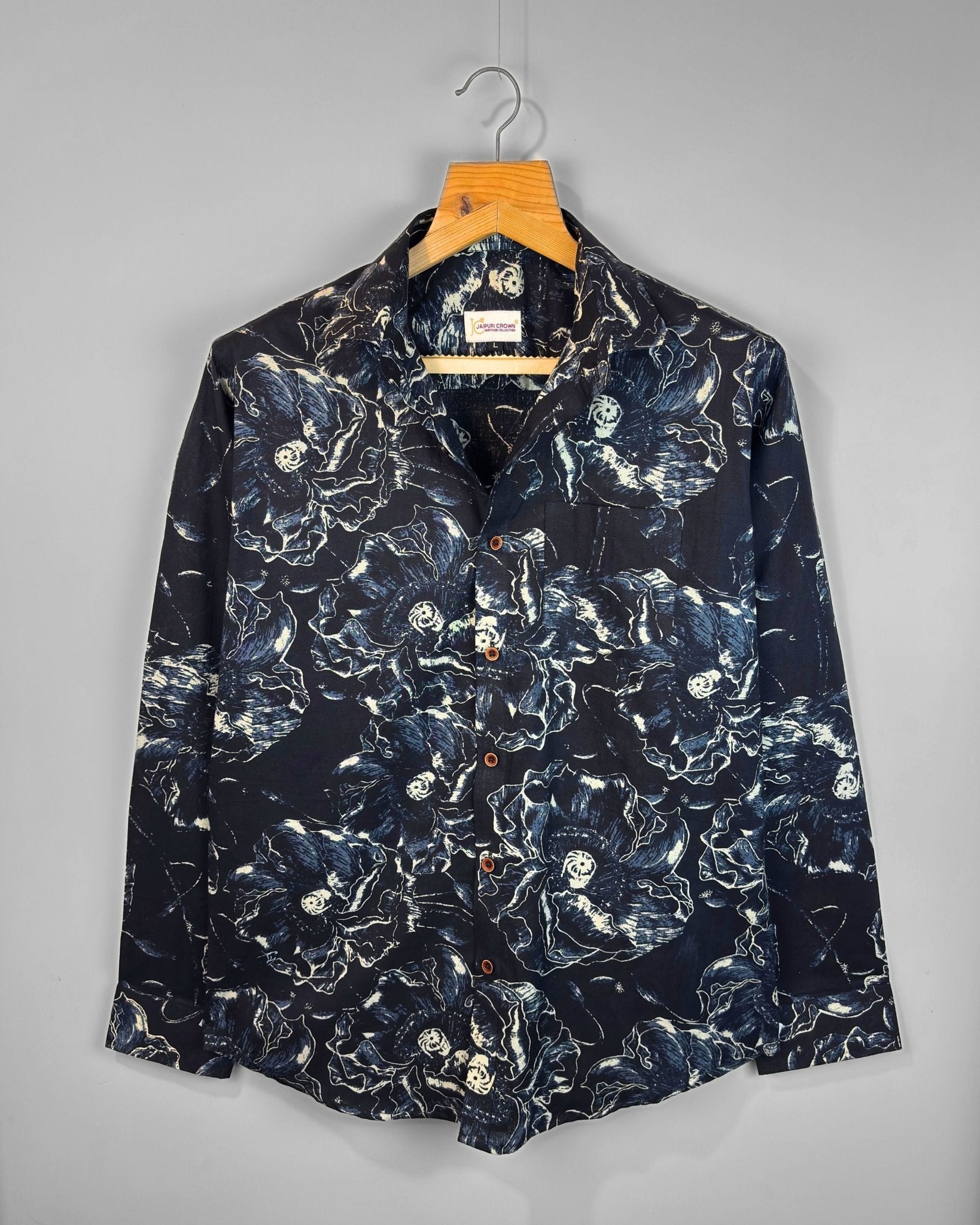 Raatrang - Pure Cotton Shirt - Jaipuri Crown