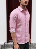 Rajasthani Charm – Full Sleeve Cotton Shirt - Jaipuri Crown