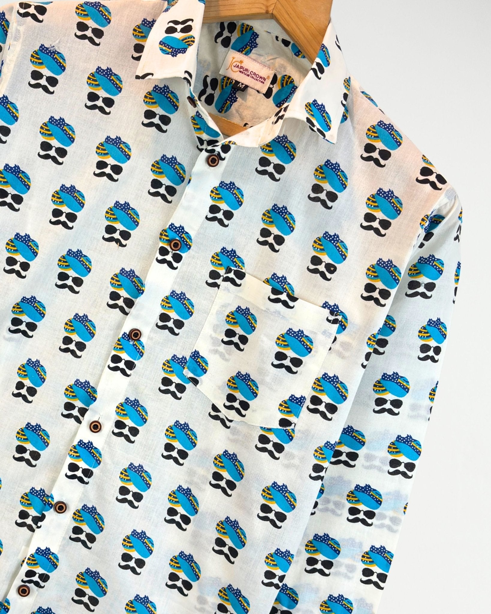 Rajswag – Full Sleeve Cotton Shirt - Jaipuri Crown