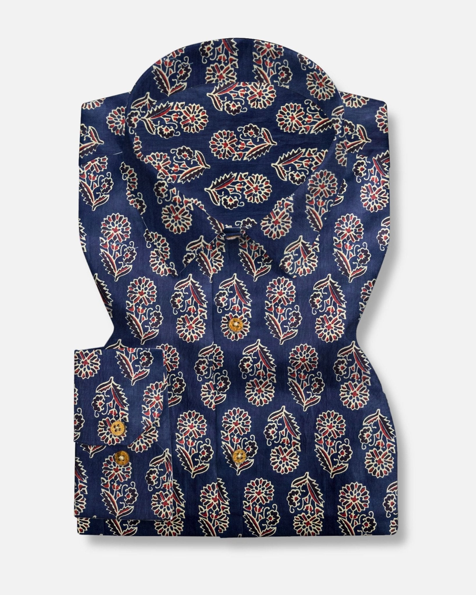 Rajwadi Blue Buti - Jaipuri Crown