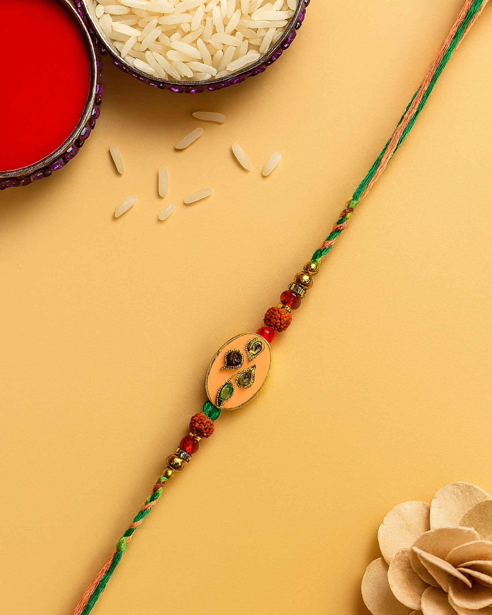 Rakhi - Gift - Jaipuri Crown