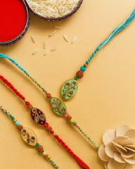 Rakhi - Gift - Jaipuri Crown
