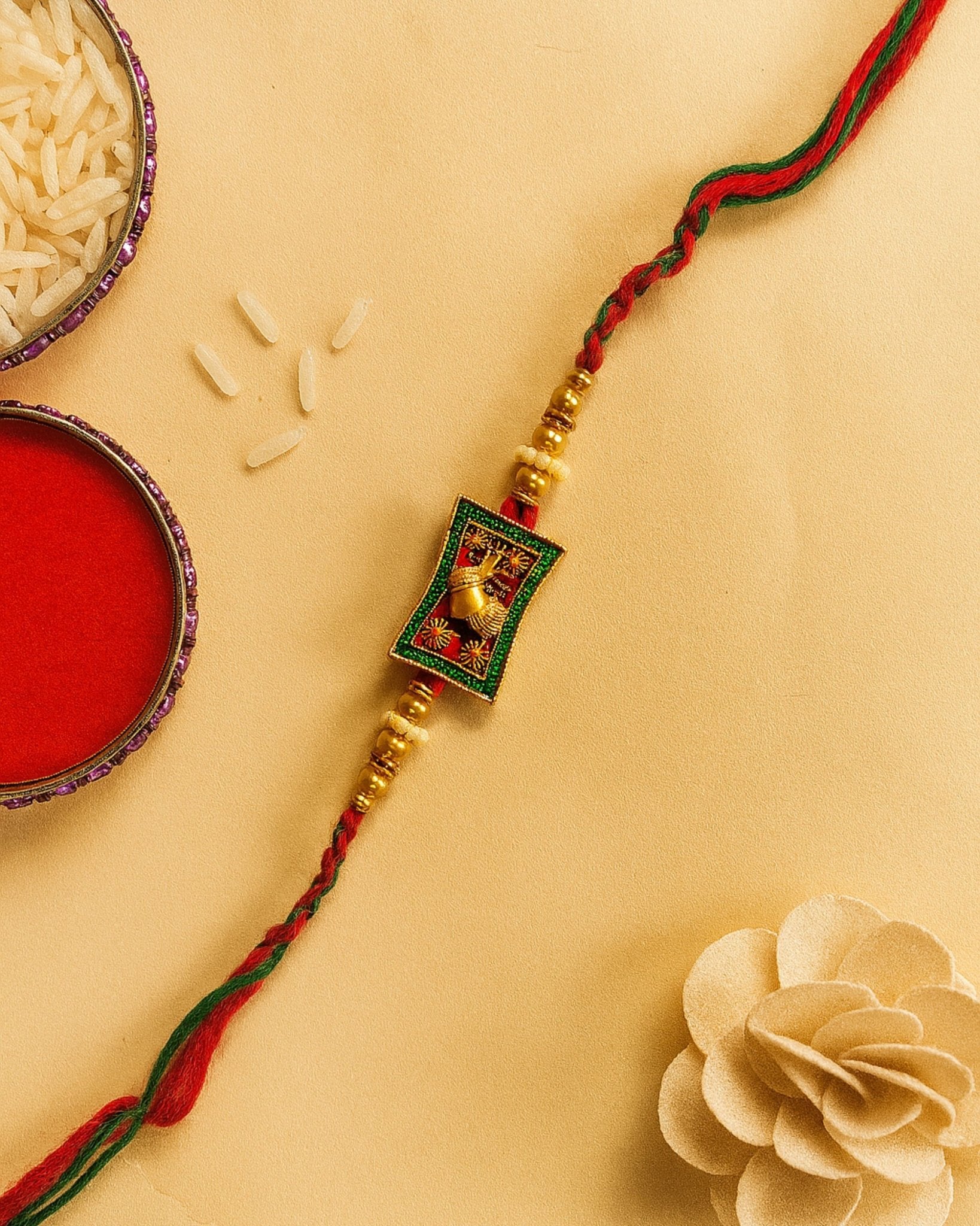Rakhi - Gift - Jaipuri Crown