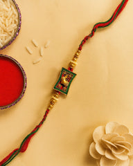 Rakhi - Gift - Jaipuri Crown