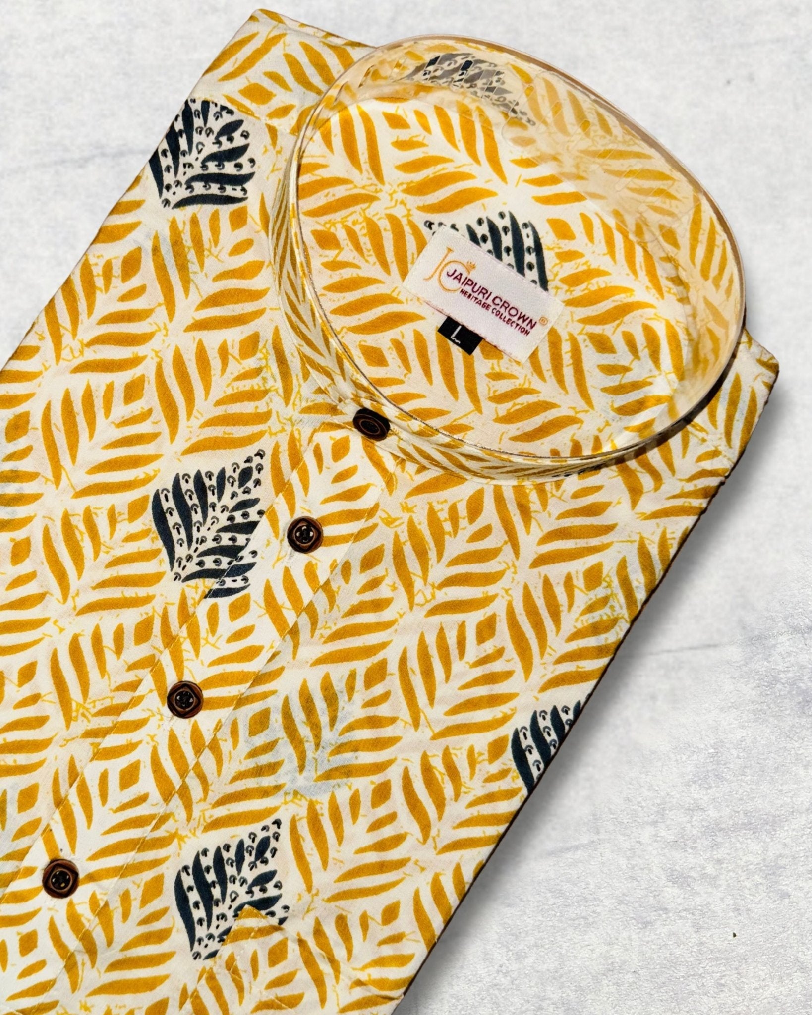 Regal Mustard - Jaipuri Crown