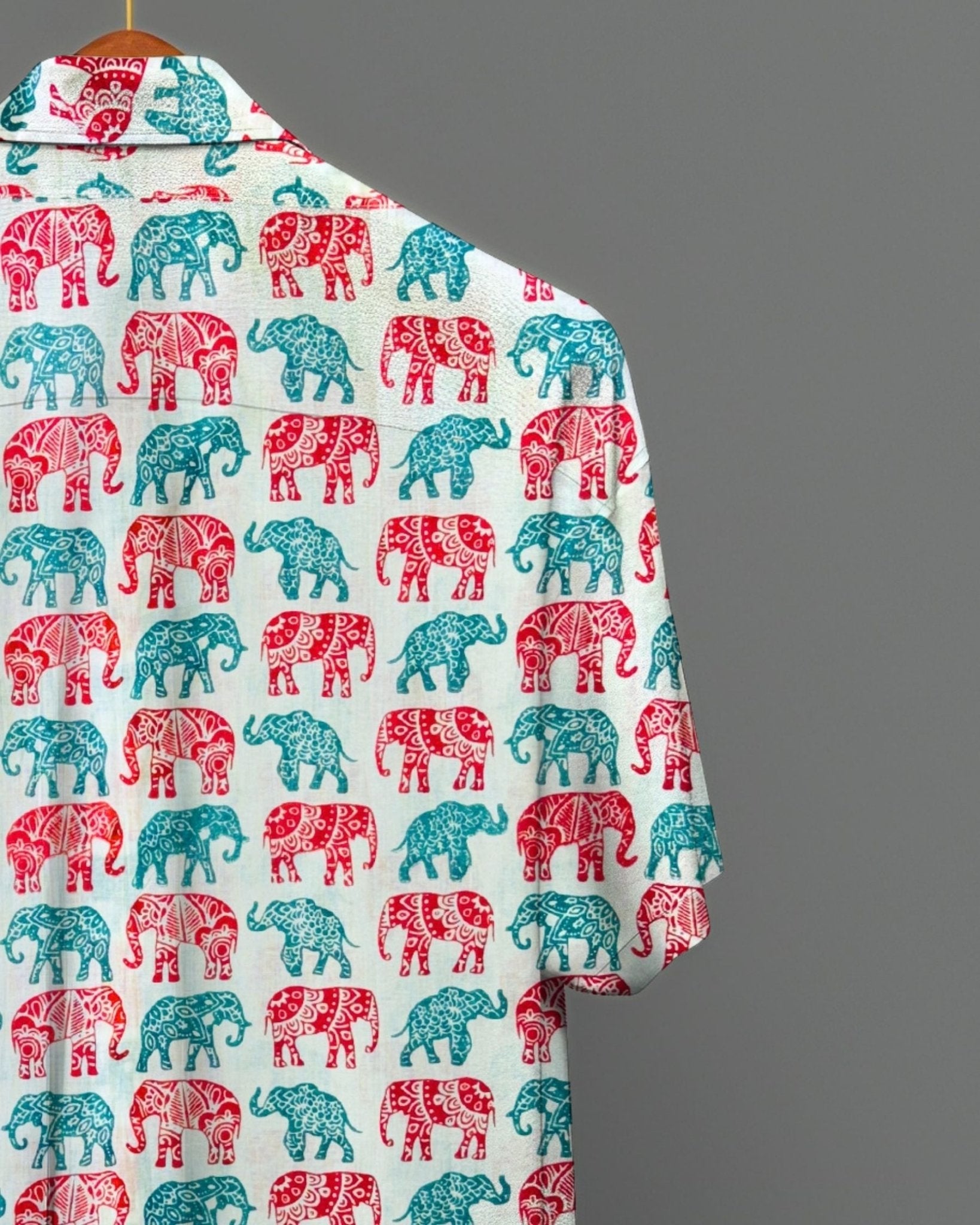 Royal March – Half Sleeve Cotton Shirt - Jaipuri Crown