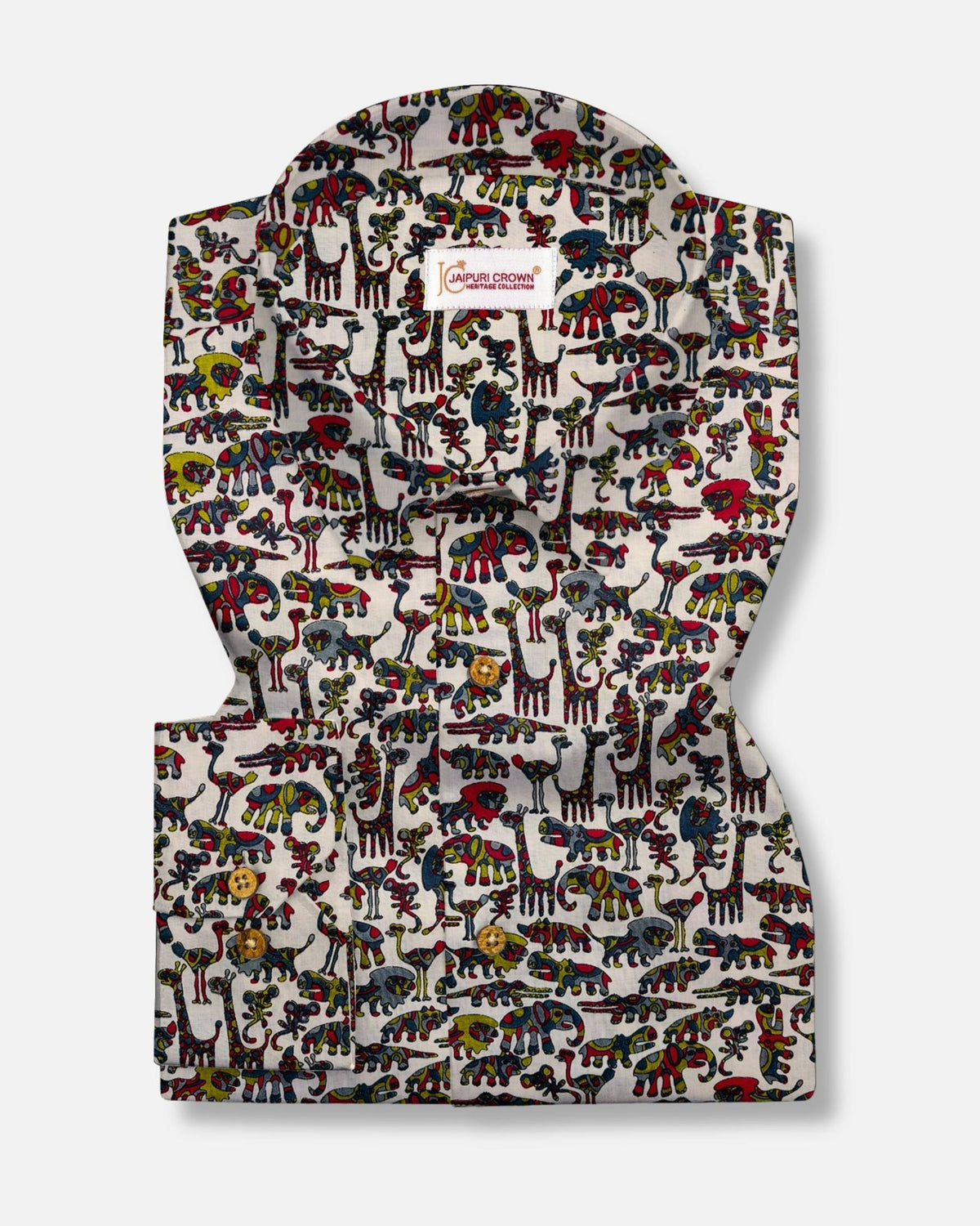Safari Spirit Shirt - Jaipuri Crown